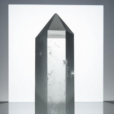 Crystal clear Quartz point